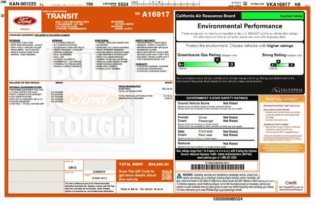 2027 Ford Transit Cargo Van Base