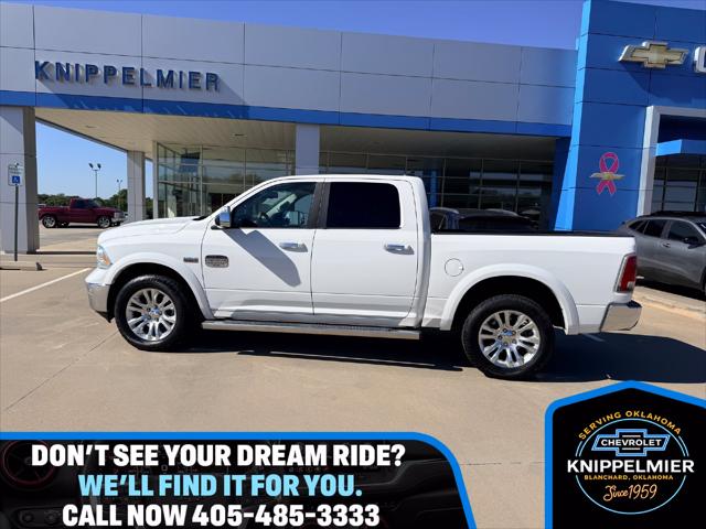 2017 Ram 1500 Longhorn Crew Cab 4x4 57 Box for sale in Blanchard, OK