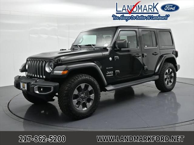 2018 Jeep Wrangler Unlimited Sahara 4x4 for sale in Springfield, IL