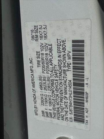 2017 Acura RDX w/Advance Package