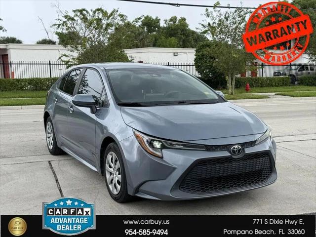 2020 Toyota Corolla LE for sale in Pompano Beach, FL