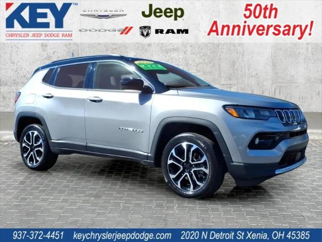 2022 Jeep Compass Limited 4x4 for sale in Xenia, OH