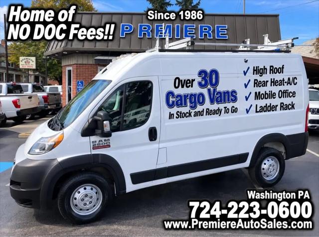 2021 Ram ProMaster Cargo Van High Roof 136 WB for sale in Washington, PA