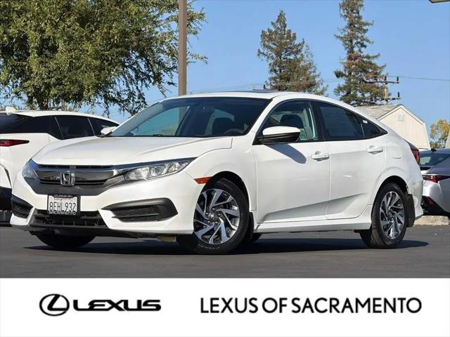 2016 Honda Civic EX for sale in Sacramento, CA