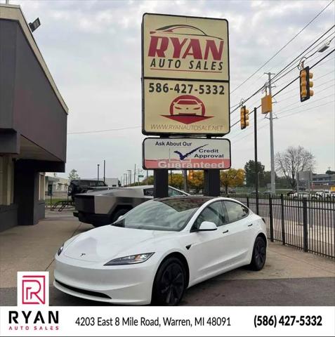 2024 Tesla Model 3 Long Range Dual Motor Rear-Wheel Drive for sale in Warren, MI
