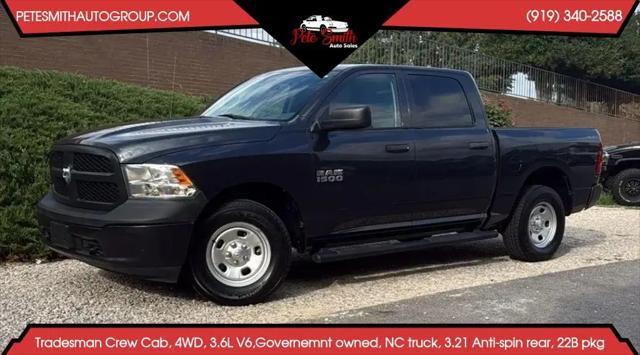 2018 Ram 1500 Tradesman Crew Cab 4x4 57 Box for sale in Louisburg, NC