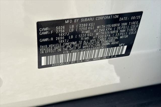 2025 Subaru Outback Touring XT