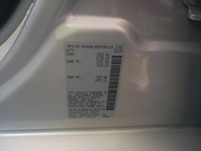 2025 Nissan Altima SR FWD