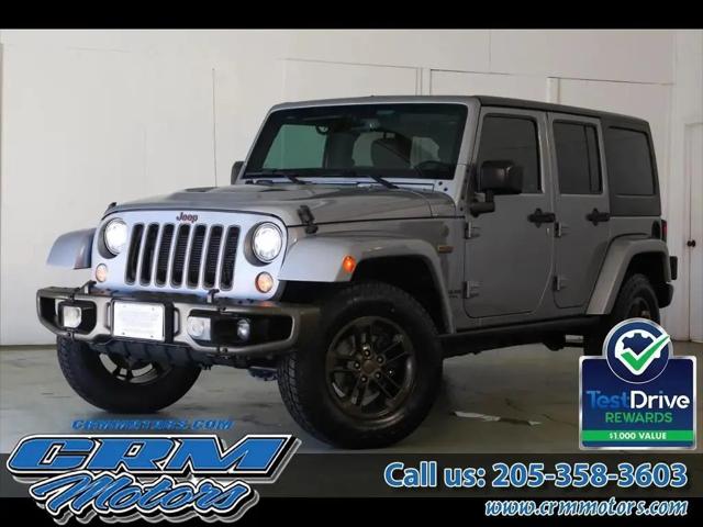2017 Jeep Wrangler Unlimited 75th Anniversary Edition 4x4 for sale in Pelham, AL