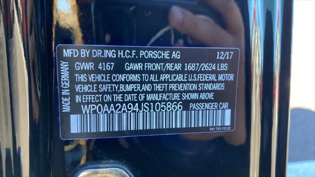 2018 Porsche 911 Carrera