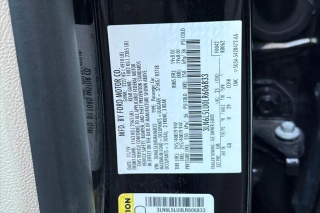 2020 Lincoln MKZ Hybrid Reserve