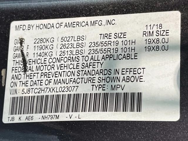 2019 Acura RDX Advance Package