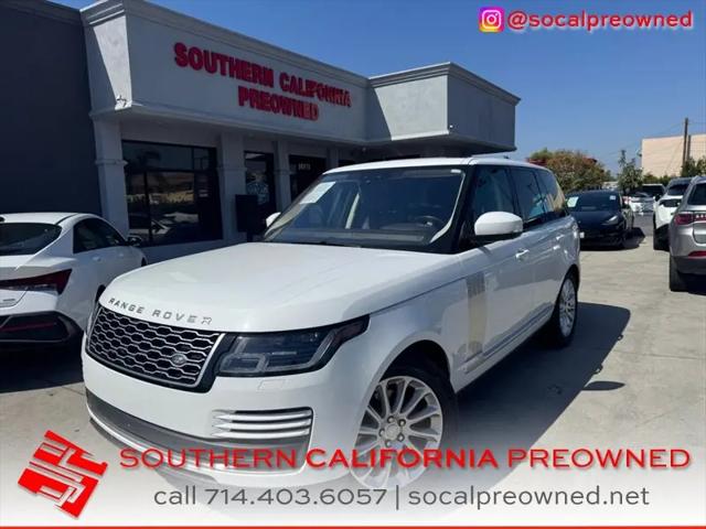 2019 Land Rover Range Rover 3.0L V6 Turbocharged Diesel HSE Td6 for sale in Stanton, CA
