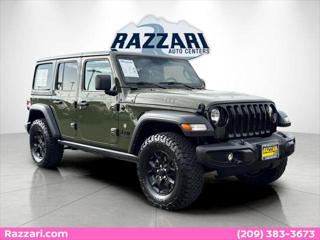 2021 Jeep Wrangler Willys Sport 4x4 for sale in Merced, CA