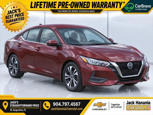 2021 Nissan Sentra SV Xtronic CVT for sale in St. Augustine, FL