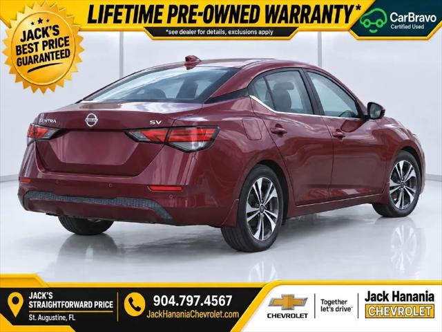 2021 Nissan Sentra SV Xtronic CVT