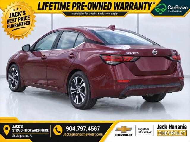 2021 Nissan Sentra SV Xtronic CVT