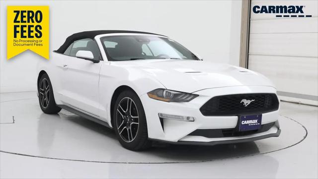 2021 Ford Mustang EcoBoost Premium Convertible for sale in Houston, TX