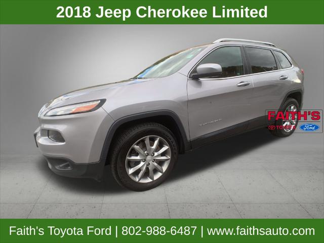 2018 Jeep Cherokee Limited 4x4 for sale in Westminster, VT
