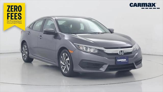 2016 Honda Civic EX for sale in Houston, TX