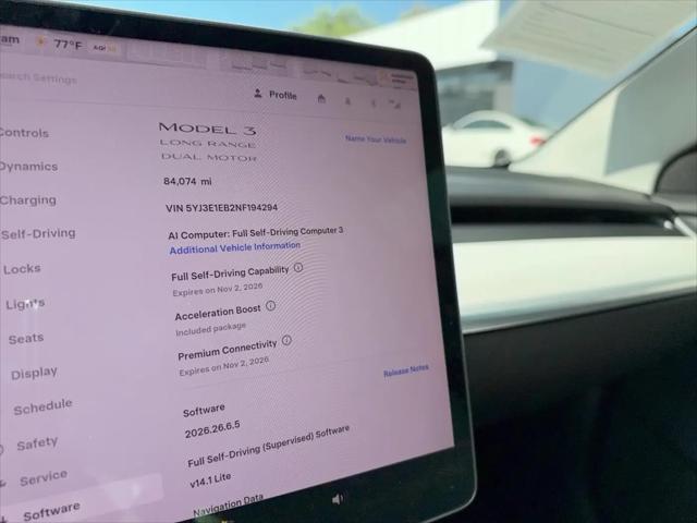 2022 Tesla Model 3 Long Range Dual Motor All-Wheel Drive