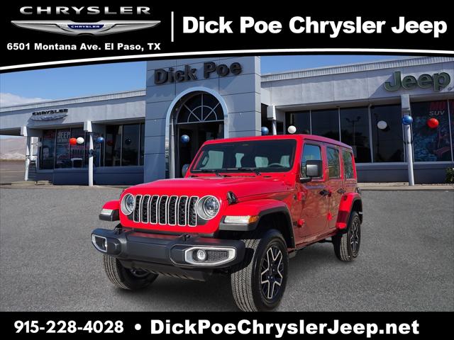 2026 Jeep Wrangler 4-Door Sahara 4x4 for sale in El Paso, TX