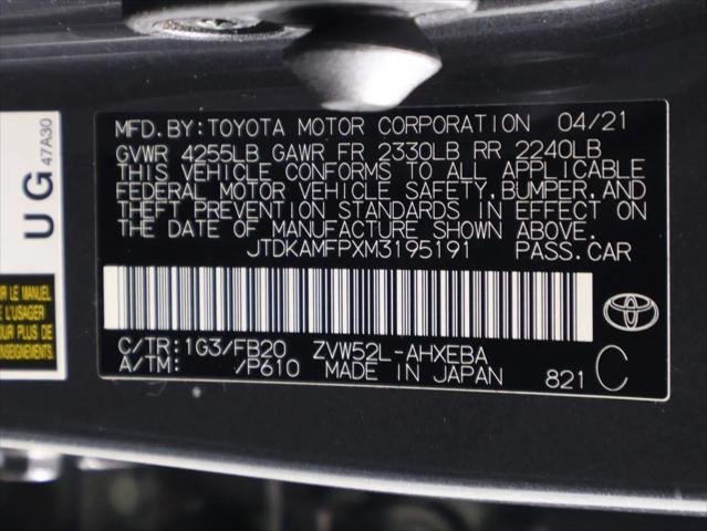 2021 Toyota Prius Prime LE