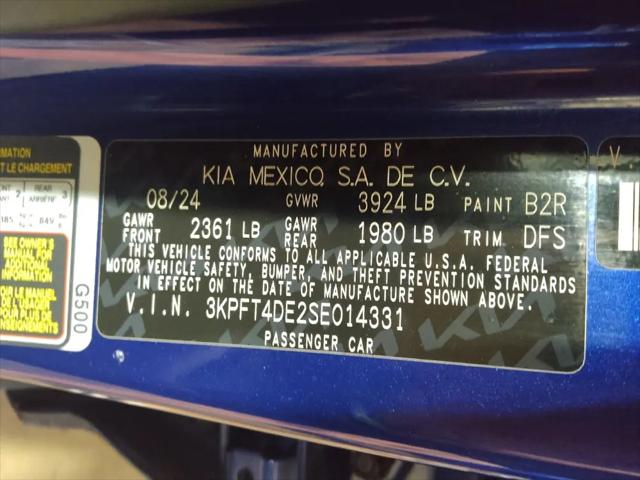 2025 Kia K4 LXS