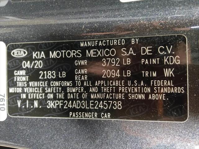 2020 Kia Forte LXS