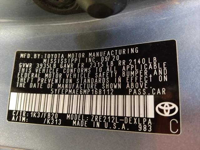 2021 Toyota Corolla LE