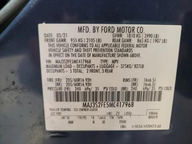 2021 Ford EcoSport S