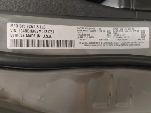 2021 Dodge Durango SXT Plus RWD