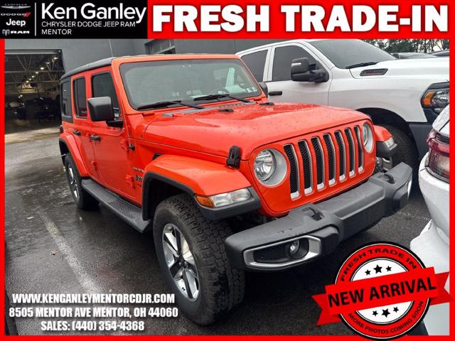2018 Jeep Wrangler Unlimited Sahara 4x4 for sale in Mentor, OH