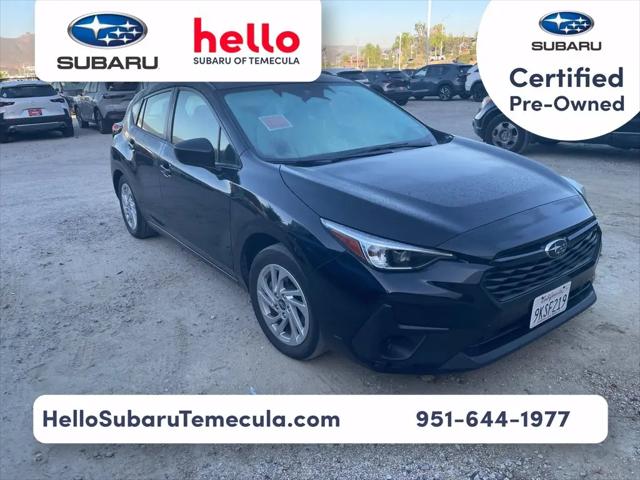 2024 Subaru Impreza Base 5-Door for sale in Temecula, CA