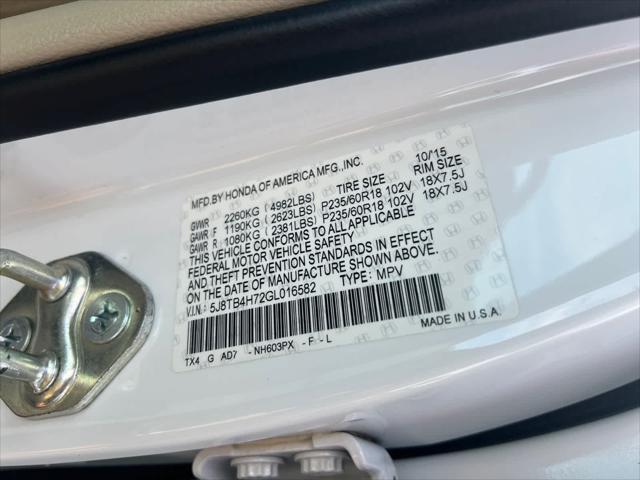 2016 Acura RDX Advance Package