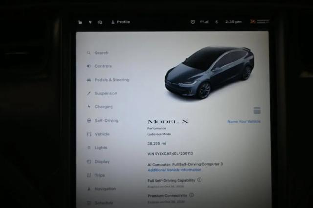 2020 Tesla Model X Performance Dual Motor All-Wheel Drive