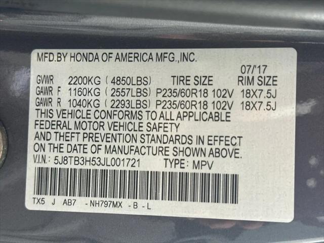 2018 Acura RDX Technology Package