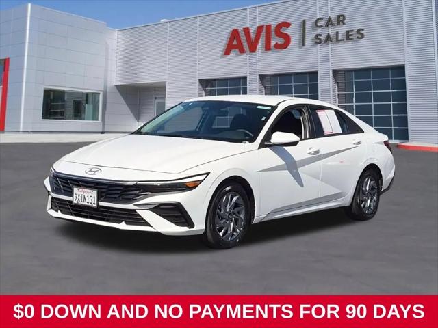 2026 Hyundai Elantra Hybrid Blue for sale in Vista, CA