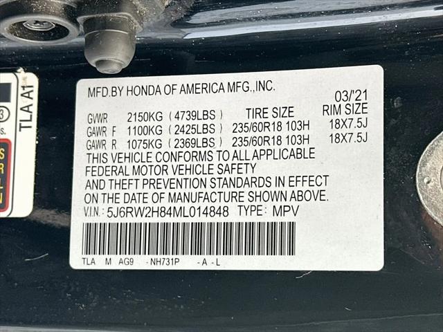 2021 Honda CR-V AWD EX-L