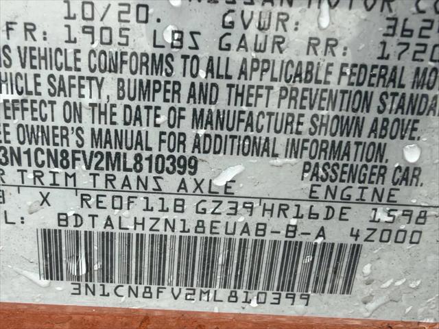 2021 Nissan Versa SR Xtronic CVT