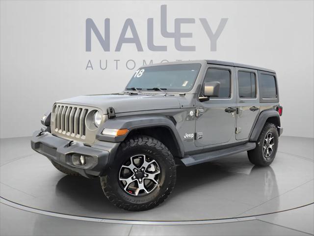2018 Jeep Wrangler Unlimited Sport S 4x4 for sale in Roswell, GA