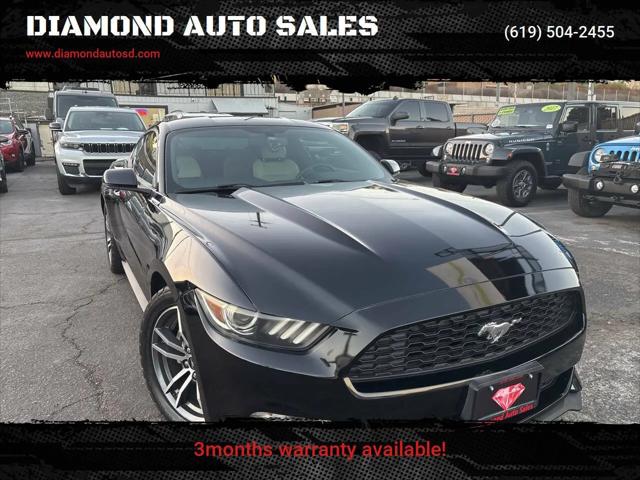 2015 Ford Mustang EcoBoost for sale in El Cajon, CA