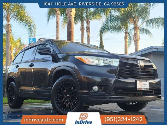 2015 Toyota Highlander XLE V6 for sale in Riverside, CA