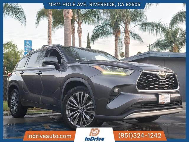 2020 Toyota Highlander Platinum for sale in Riverside, CA