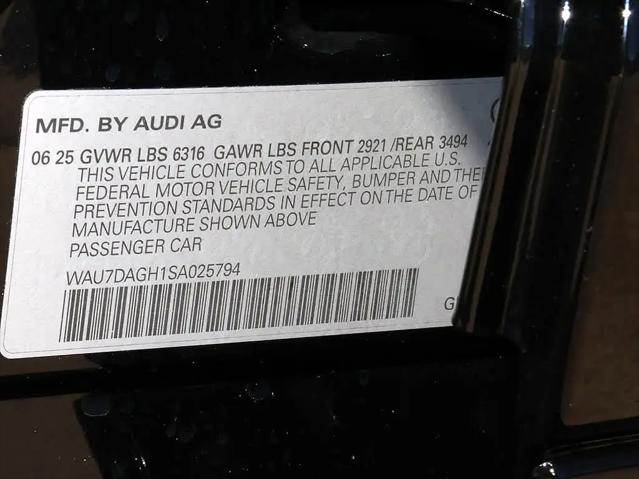 2025 Audi A6 e-tron Premium