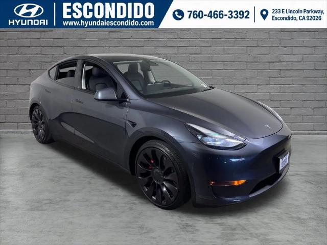 2022 Tesla Model Y Performance Dual Motor All-Wheel Drive for sale in Escondido, CA