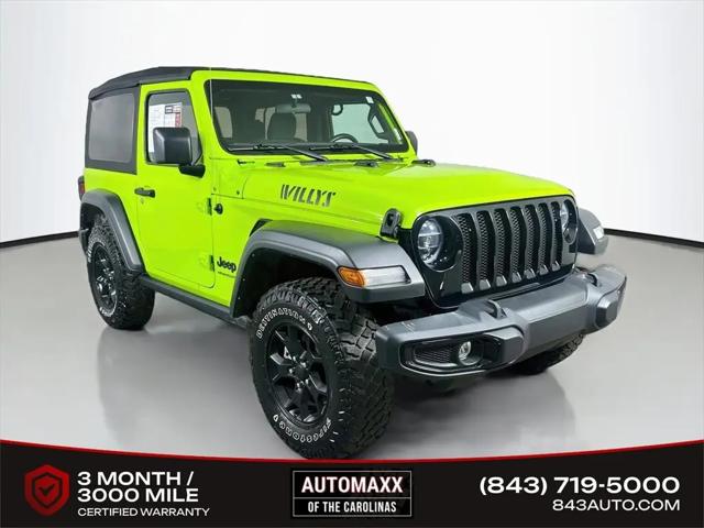 2021 Jeep Wrangler Willys 4x4 for sale in Summerville, SC