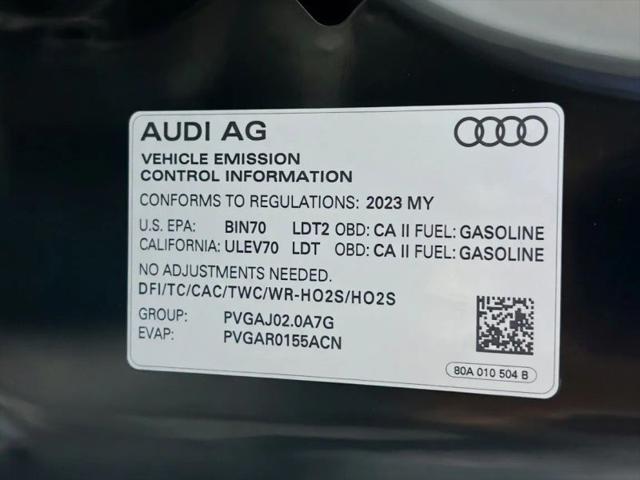 2023 Audi Q5 Prestige 45 TFSI S line quattro S tronic