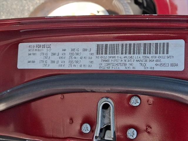 2017 Ram 1500 SLT Quad Cab 4x4 64 Box