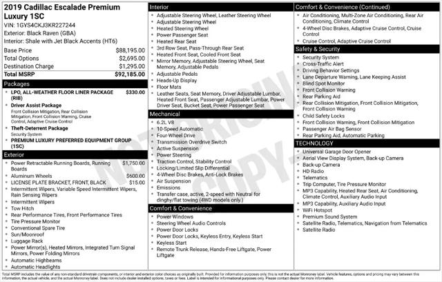 2019 Cadillac Escalade Premium Luxury for sale in Fargo, ND